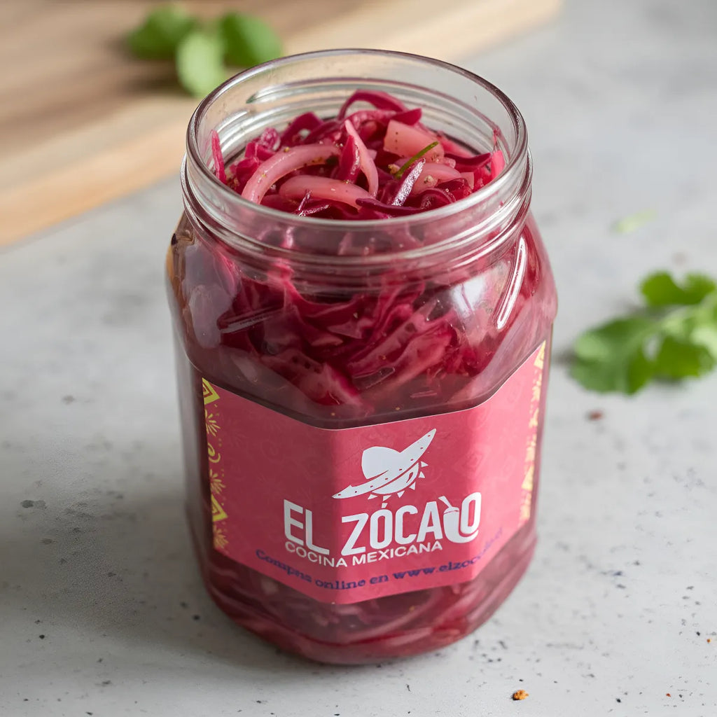 Encurtido De Repollo Y Cebolla