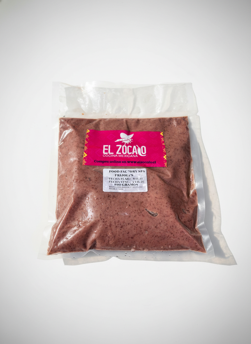 Frijoles Refritos (pasta Porotos) 500 Gr El Zocalo