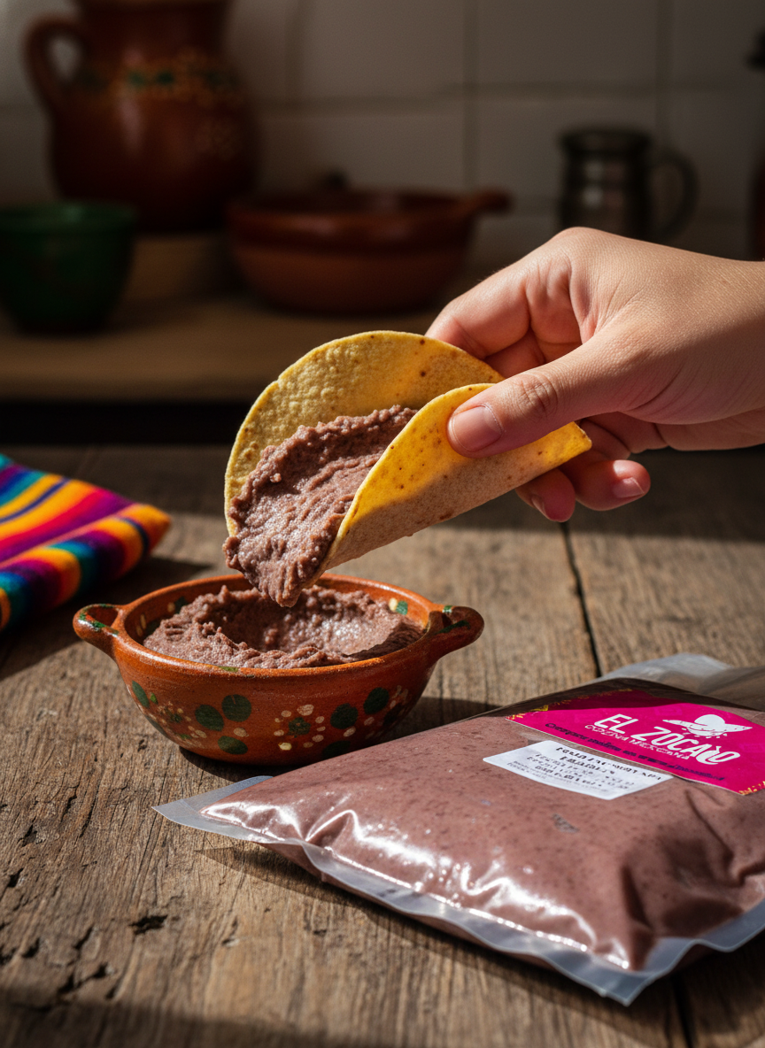 Frijoles Refritos (pasta Porotos) 500 Gr El Zocalo