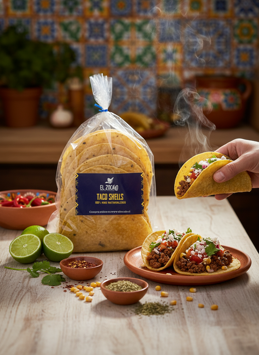 Tacos De Maiz Crunchy Sin Gluten El Zocalo