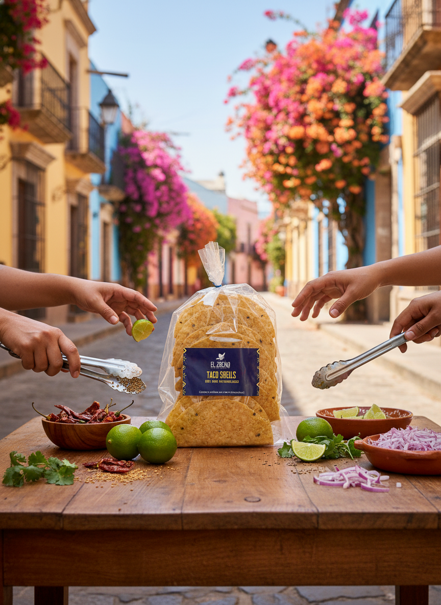 Tacos De Maiz Crunchy Sin Gluten El Zocalo