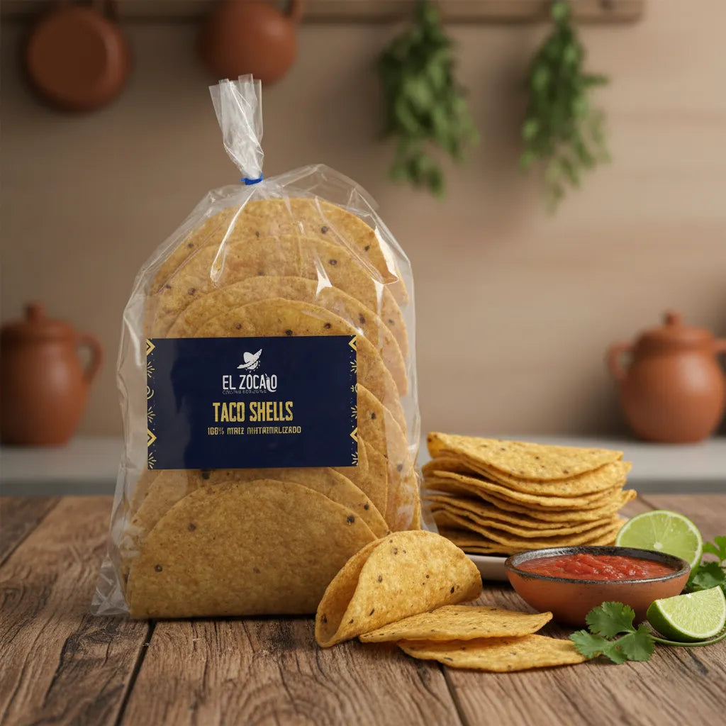 Tacos De Maiz Crunchy Sin Gluten El Zocalo