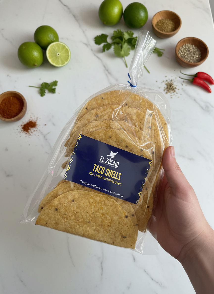 Tacos De Maiz Crunchy Sin Gluten El Zocalo