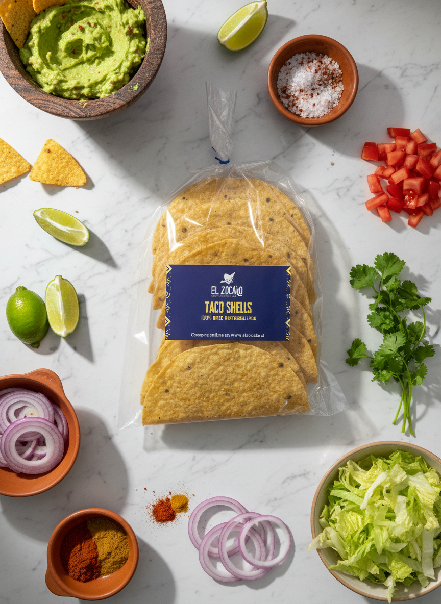 Tacos De Maiz Crunchy Sin Gluten El Zocalo