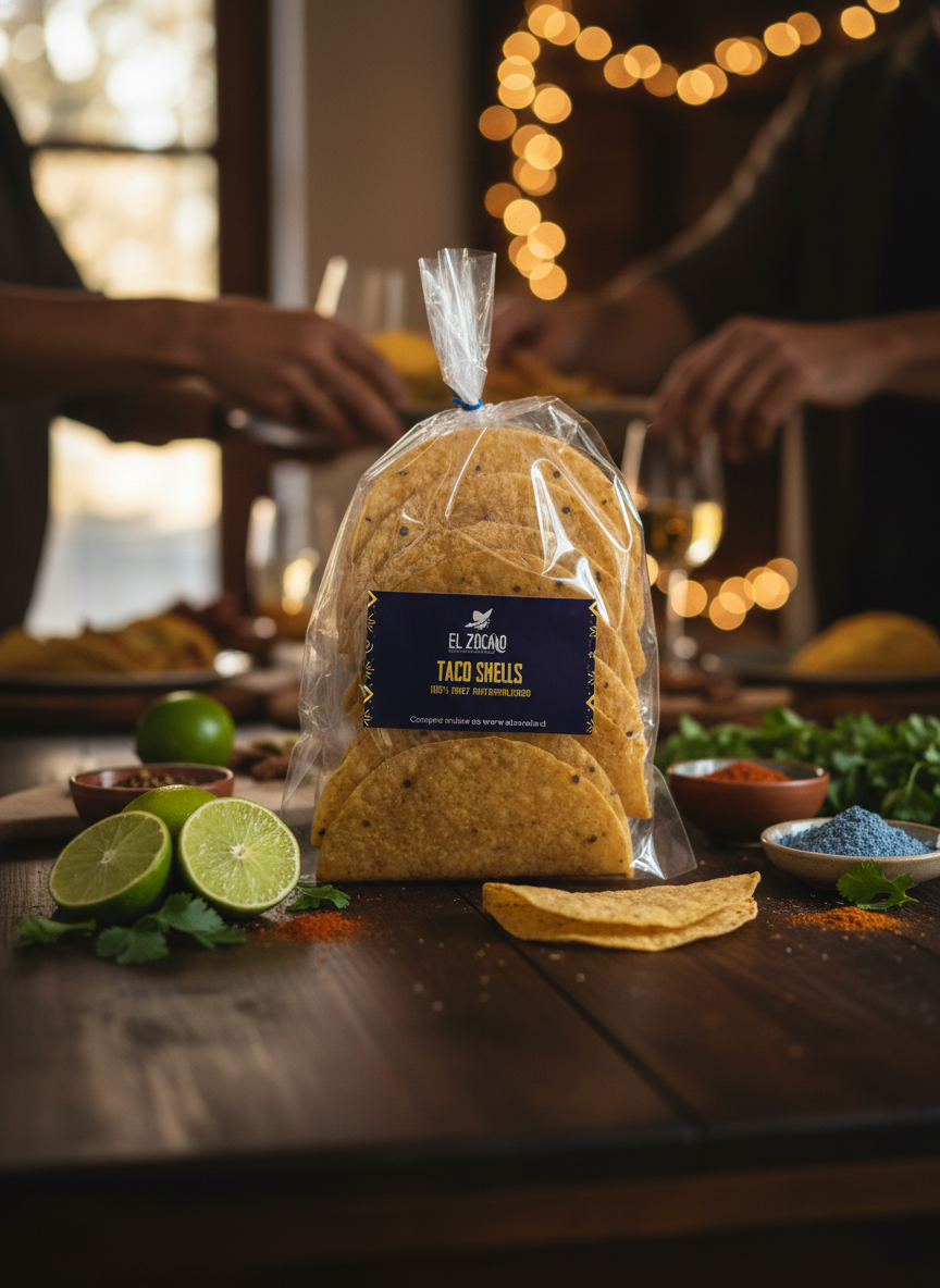 Tacos De Maiz Crunchy Sin Gluten El Zocalo