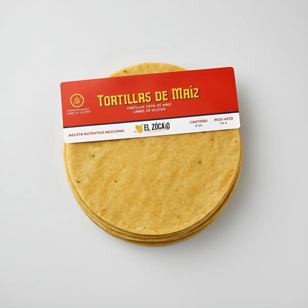 Tortillas De Maíz Nixtamalizada Sin Gluten El Zocalo